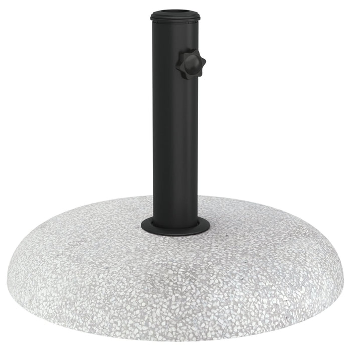 Bază pentru Parasol pentru Stâlpi de 37/42/52/58mm Gri Deschis Beton 20 kg - WALTI WALTI