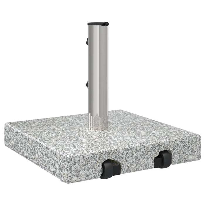Bază de parasol cu roți cu mâner Gri Granit 29 kg Pătrat - WALTI WALTI