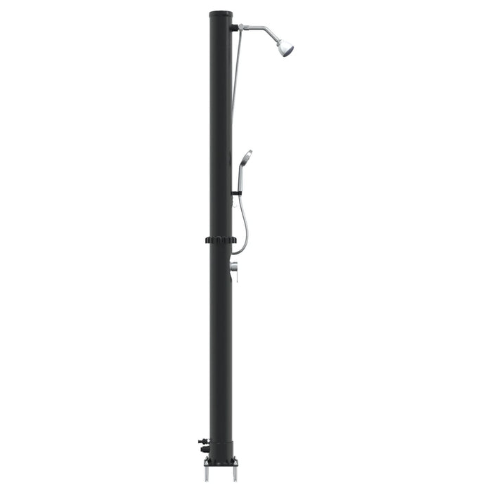 Duș Solar pentru Exterior cu Cap de Duș Portabil 217 cm 20 L - WALTI WALTI