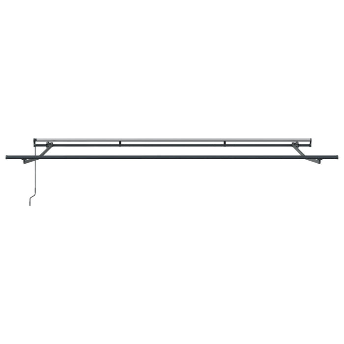 Marchiză manuală retractabilă vidaXL Roșie 400x300 cm, Țesătură de schimb pentru marchiză vidaXL pentru cadru de 4x3 m Roșie - WALTI WALTI