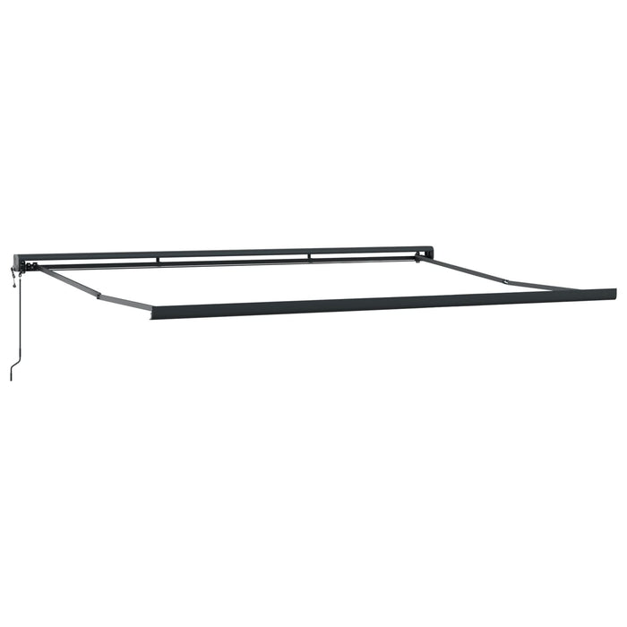 Marchiză retractabilă automată roșie 400x300 cm, Material de înlocuire pentru marchiză vidaXL pentru cadru de 4x3 m roșie - WALTI WALTI