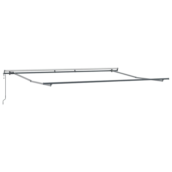 Marchiza retractabilă automată vidaXL gri deschis 400x300 cm, Țesătură pentru înlocuirea marchizei vidaXL pentru cadru de 4x3 m gri deschis - WALTI WALTI