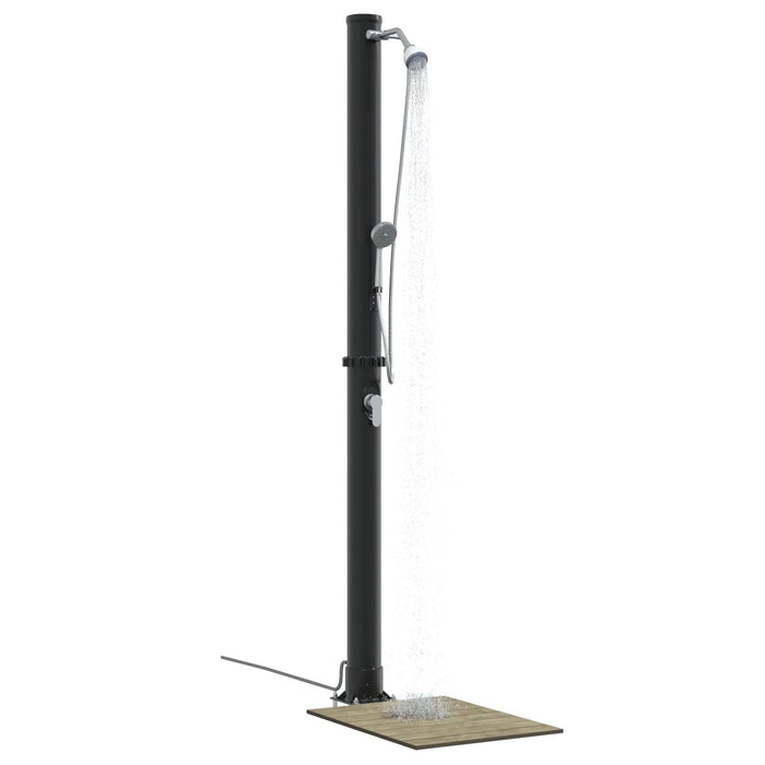 Duș Solar pentru Exterior cu Cap de Duș Portabil 217 cm 20 L - WALTI WALTI