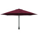Umbrela de Grădină Montată pe Perete cu LED-uri Bordo 248 cm - WALTI WALTI