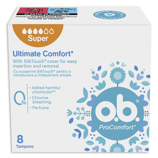 OB Procomfort 8 Bucati Tampoane Super - WALTI WALTI