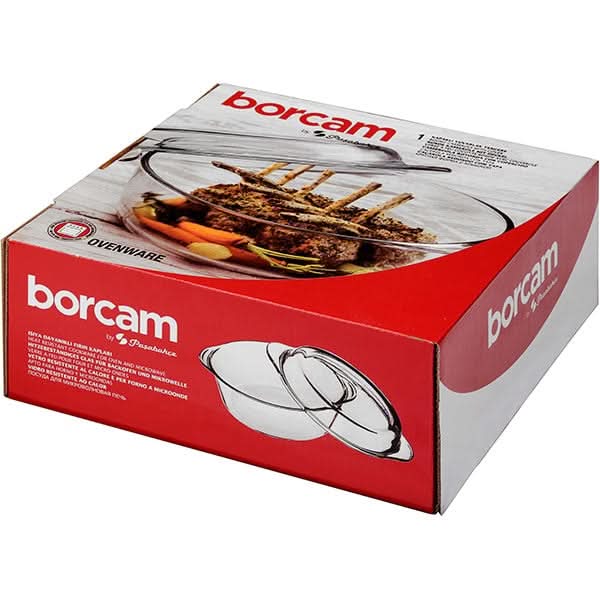 Vas termorezistent PASABAHCE Borcam 1017138, 2l, sticla, transparent WALTI