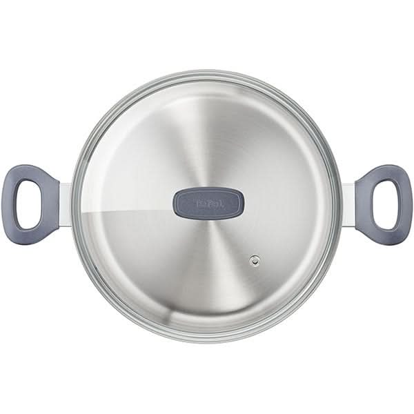 Oala TEFAL Daily Cook G7124645, 24cm, 5l, otel, argintiu WALTI