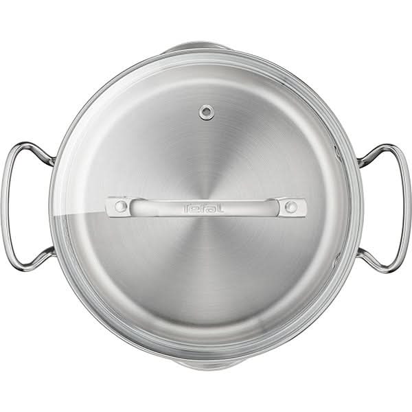 Set vase TEFAL Duetto Plus G719S734, 7 piese, 16-24cm, 1.5-5l, otel, argintiu WALTI