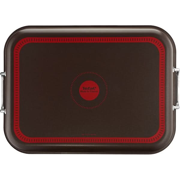 Tava de copt TEFAL Succes J1605902, 37x27cm, aluminiu, negru WALTI