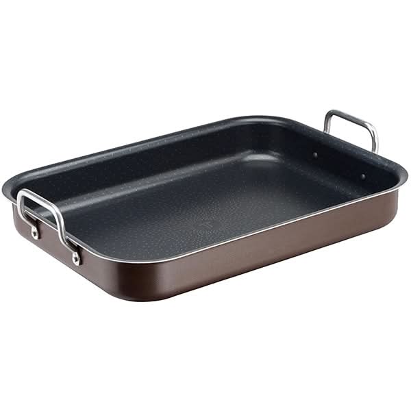 Tava de copt TEFAL Succes J1605902, 37x27cm, aluminiu, negru WALTI