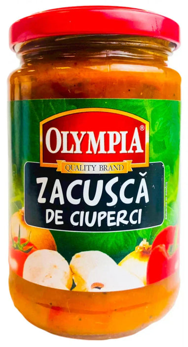 OLYMPIA Zacusca de Ciuperci 300 g - WALTI WALTI