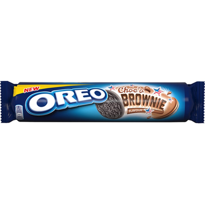OREO Biscuiti cu Crema Brownie 154 g - WALTI WALTI