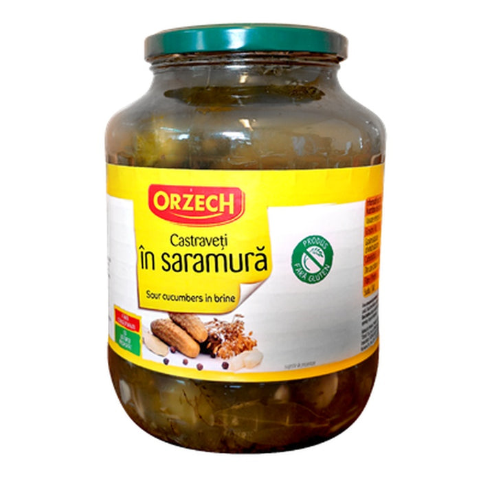 ORZECH Castraveti in Saramura Calibru 9-12 cm 1,55 Kg - WALTI WALTI