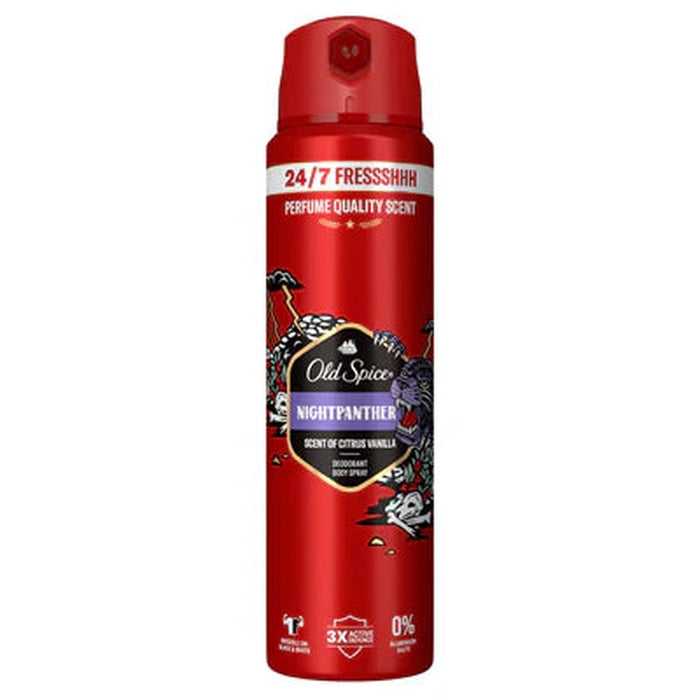 Old Spice Night Panther Deodorant Spray 150 ml WALTI