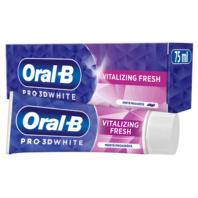Oral-B Pro 3D White Vitalizing Fresh Pasta de Dinti 75 ml - WALTI WALTI