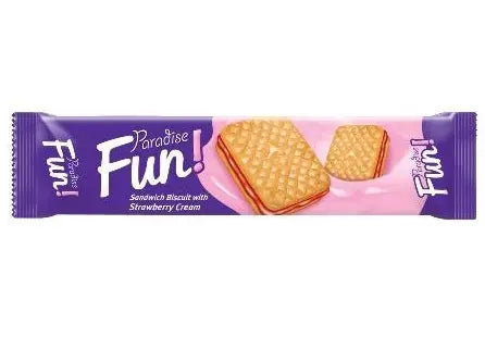 PARADISE Fun Biscuiti Capsuni 60 g - WALTI WALTI