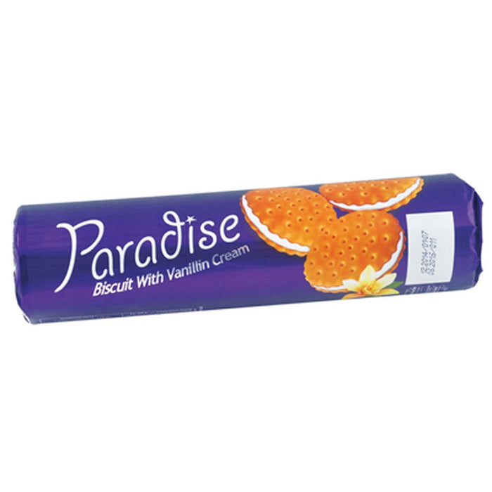 PARADISE Biscuiti cu Crema Vanilie 150 g - WALTI WALTI