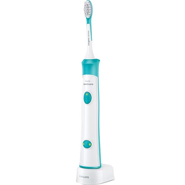 Periuta de dinti electrica pentru copii PHILIPS Sonicare For Kids HX6322/04, 62000 miscari/min, 2 programe, 2 capete, albastru - WALTI WALTI