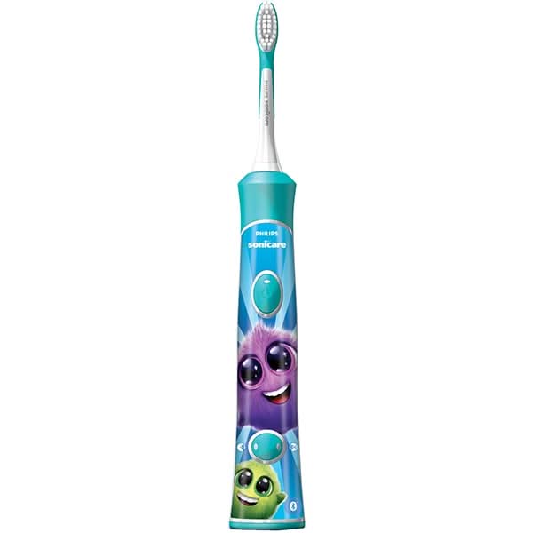 Periuta de dinti electrica pentru copii PHILIPS Sonicare For Kids HX6322/04, 62000 miscari/min, 2 programe, 2 capete, albastru - WALTI WALTI