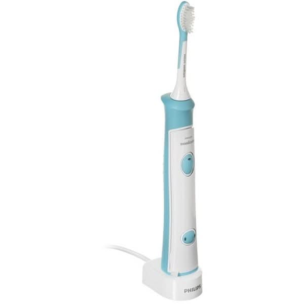 Periuta de dinti electrica pentru copii PHILIPS Sonicare For Kids HX6322/04, 62000 miscari/min, 2 programe, 2 capete, albastru - WALTI WALTI