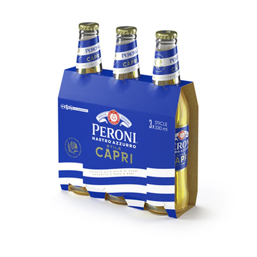 PERONI Nastro Azzurro Stile Capri SGR 3 x 330 ml - WALTI WALTI