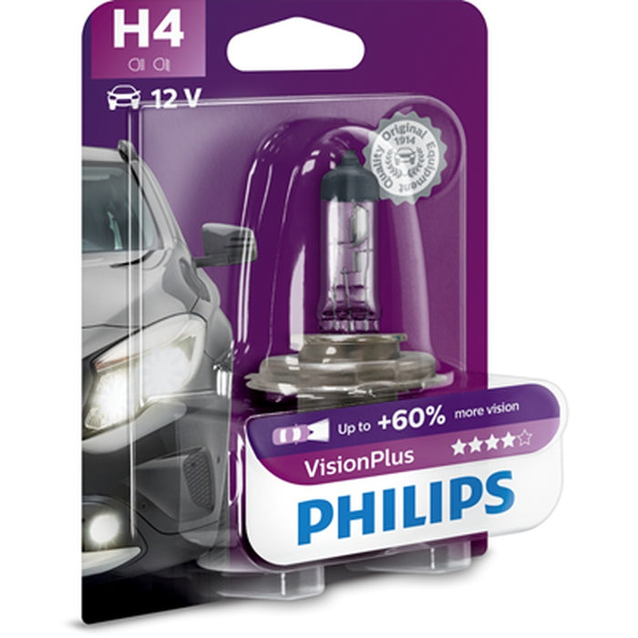PHILIPS Bec Auto Vision P 60% H4 - WALTI WALTI