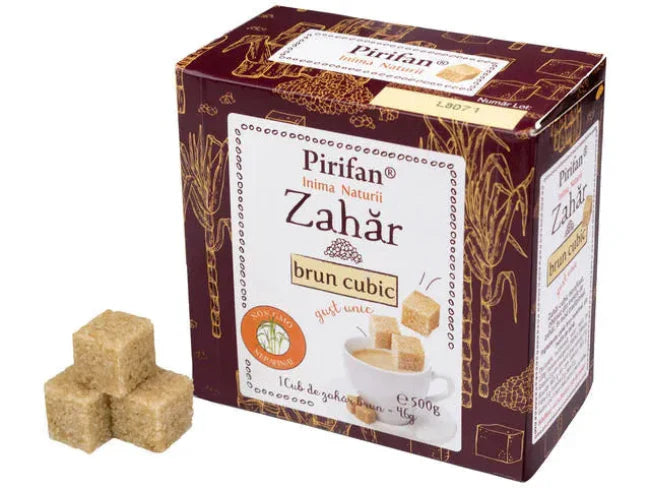 PIRIFAN Zahar Brun Cubic 500 g - WALTI WALTI