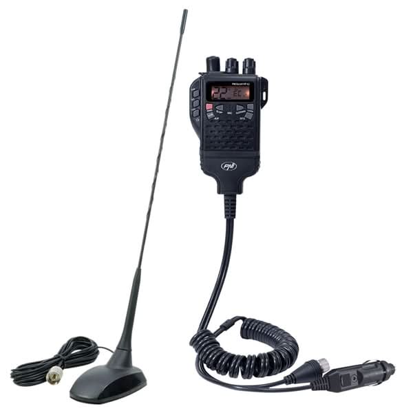 Kit Statie radio CB PNI Escort HP 62 + Antena PNI Extra 48 cu magnet inclus, ASQ WALTI