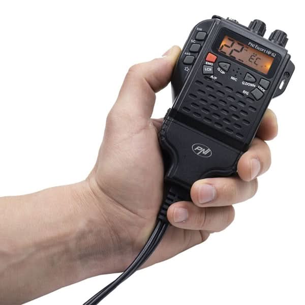 Kit Statie radio CB PNI Escort HP 62 + Antena PNI Extra 48 cu magnet inclus, ASQ WALTI
