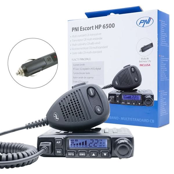 Statie radio CB PNI Escort HP 6500, ASQ WALTI