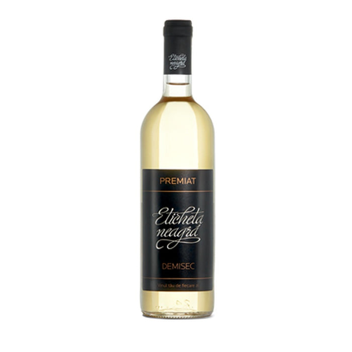 PREMIAT ETICHETA NEAGRA Vin Alb SGR 0,75 L - WALTI WALTI