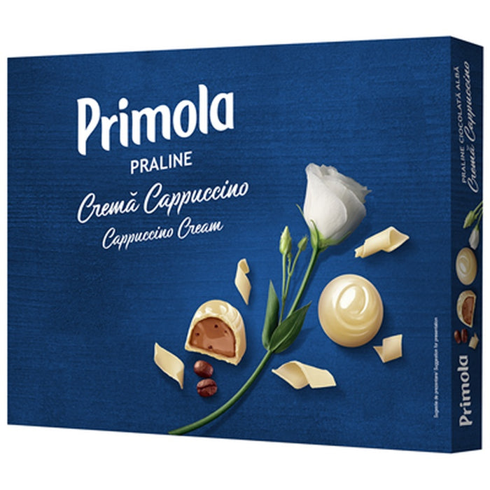 PRIMOLA Praline Asortate Ciocolata Alba si Cappuccino 98 g - WALTI WALTI
