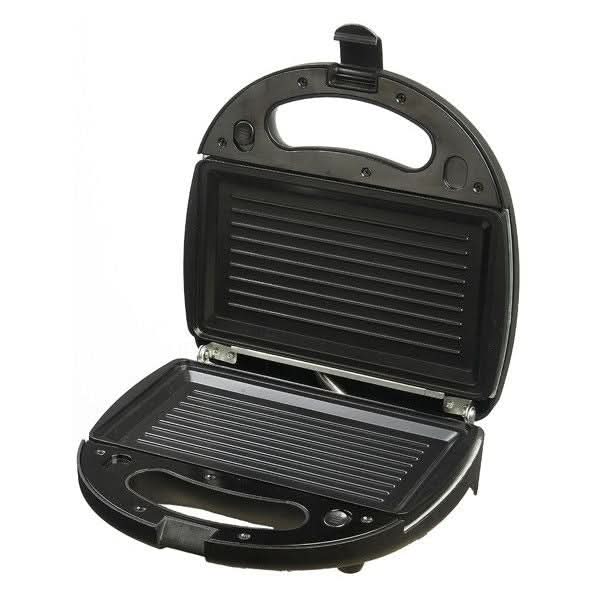 Sandwich maker MYRIA MY4111, 750W, 3 placi detasabile, negru-argintiu WALTI
