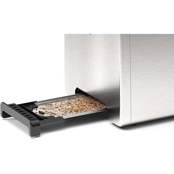 Prajitor de paine BOSCH CompactLine TAT3P420, 2 felii, 970W, argintiu-negru WALTI