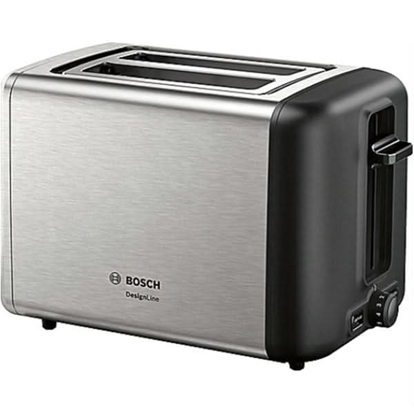Prajitor de paine BOSCH CompactLine TAT3P420, 2 felii, 970W, argintiu-negru WALTI