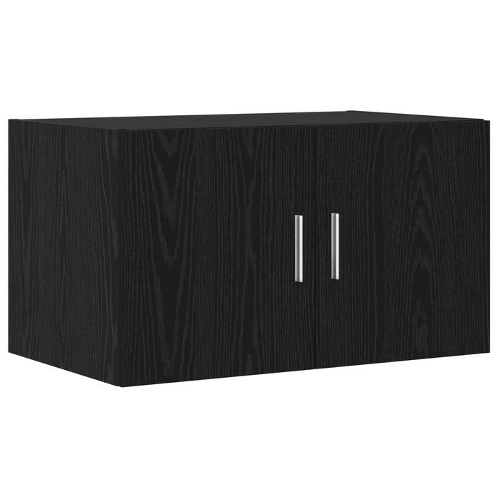 Dulap de depozitare vidaXL Stejar Negru 70x42.5x225 cm Lemn procesat, Dulap pe perete vidaXL Stejar Negru 70x42,5x40 cm Lemn procesat - WALTI WALTI