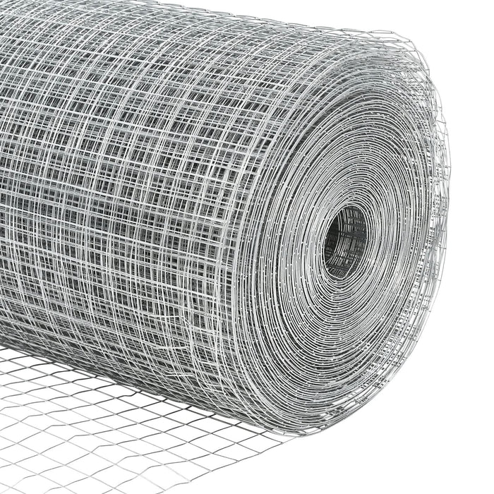 Gard din sârmă sudată cu 7 posturi 1.2x10 m Oțel galvanizat - WALTI WALTI