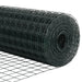 Gard Euro cu 7 Stâlpi 0.4x10 m Oțel Galvanizat Verde - WALTI WALTI