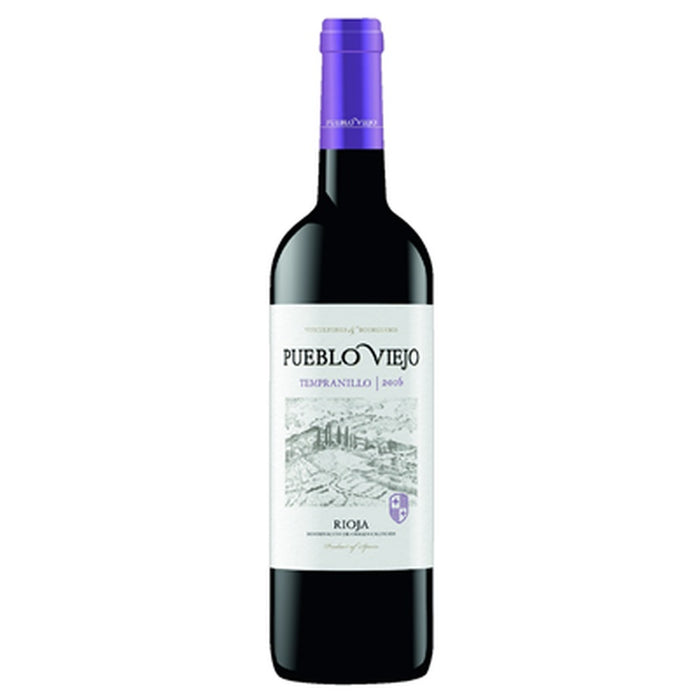 PUEBLO VIEJO Tempranillo Rioja Vin Rosu Sec SGR 750 ml - WALTI WALTI