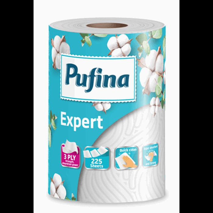 PUFINA Expert Prosop de Hartie in 3 Straturi 50 m WALTI