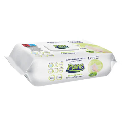PURE Extra Clean 100 Servetele Suprafete - WALTI WALTI