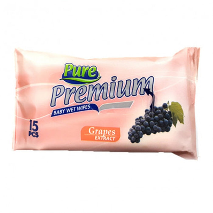 PURE Servetele Umede 15 bucati - WALTI WALTI