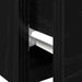 Cabițele 2 piese Stejar negru 102x30x20 cm Lemn prelucrat - WALTI WALTI