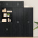 Dulap de depozitare vidaXL Stejar Negru 70x42.5x225 cm Lemn procesat, Dulap pe perete vidaXL Stejar Negru 70x42,5x40 cm Lemn procesat - WALTI WALTI
