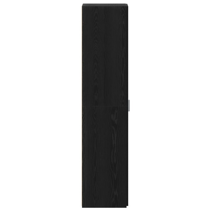 Highboard Stejar Negru 40x42.5x185 cm Lemn prelucrat - WALTI WALTI