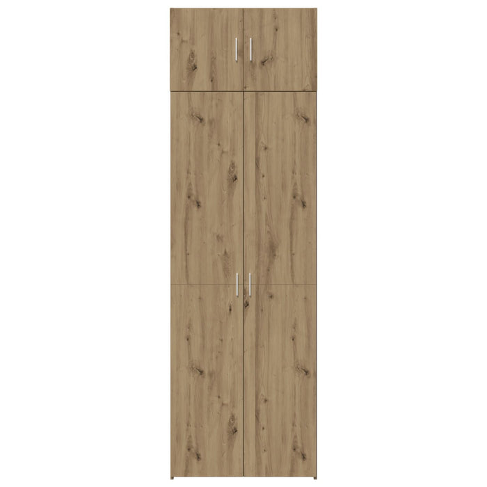 Cabinet de depozitare vidaXL Stejar Artisan 70x42.5x225 cm Lemn prelucrat, Cabinet pe perete vidaXL Stejar Artisan 70x42.5x40 cm Lemn prelucrat - WALTI WALTI
