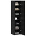 Highboard Stejar Negru 40x42.5x185 cm Lemn prelucrat - WALTI WALTI