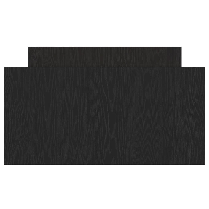 Cadru de pat fără saltea, stejar negru 90x190 cm lemn prelucrat - WALTI WALTI