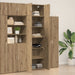 Cabinet de depozitare vidaXL Stejar Artisan 70x42.5x225 cm Lemn prelucrat, Cabinet pe perete vidaXL Stejar Artisan 70x42.5x40 cm Lemn prelucrat - WALTI WALTI