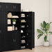 Highboard Stejar Negru 40x42.5x185 cm Lemn prelucrat - WALTI WALTI